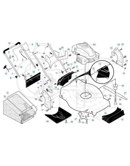 Husqvarna HD600L - Engine