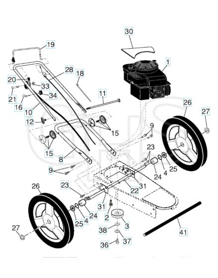 Husqvarna Hu625Hwt - Frame