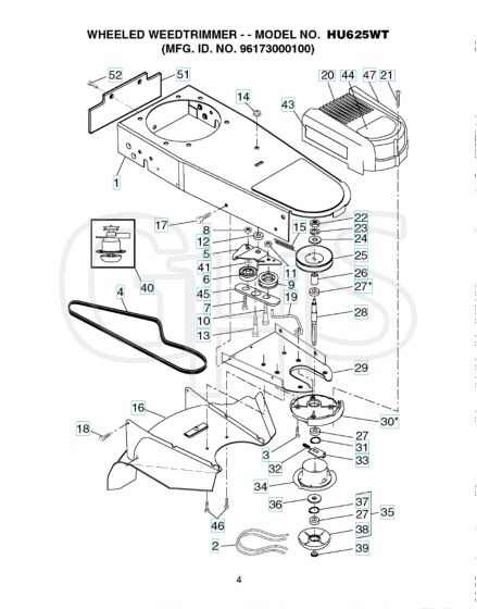 Husqvarna Hu625Wt - Cover