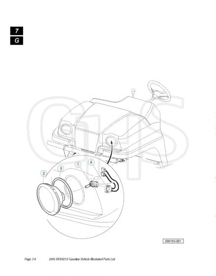 Husqvarna HUV4213GXP - Headlights