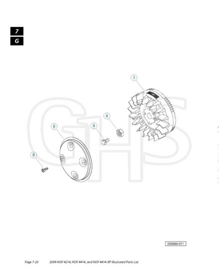 Husqvarna HUV4414XP - Flywheel