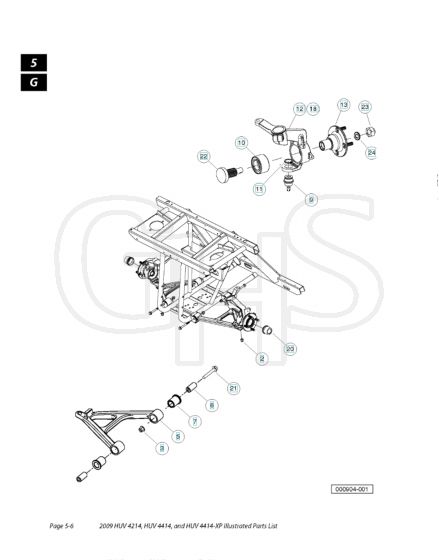 Husqvarna HUV4414XP - Front Suspension