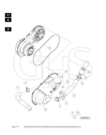 Husqvarna HUV4421G - Clutch Cover