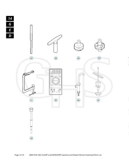 Husqvarna HUV4421GX - Accessories