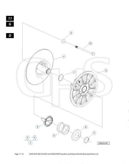 Husqvarna HUV4421GX - Clutch 4