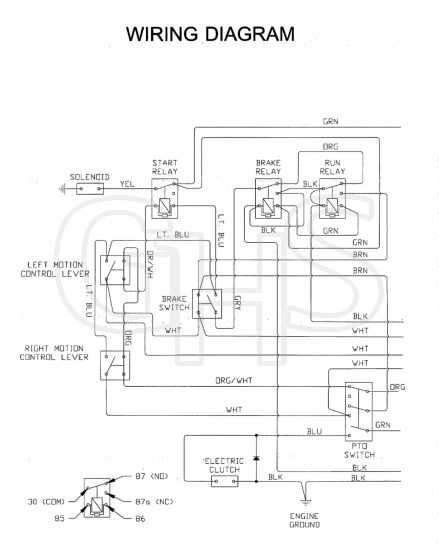 Husqvarna Iz4217 T - Schematic