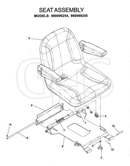 Husqvarna Iz4217 T - Seat