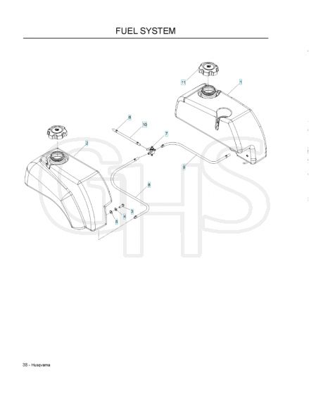 Husqvarna Iz4819 - Fuel System