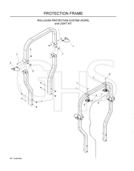 Husqvarna Iz4821 - Protection Frame