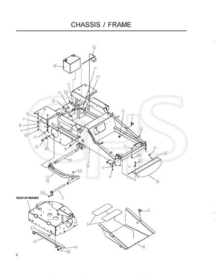 Husqvarna Iz5223 - Chassis Lower