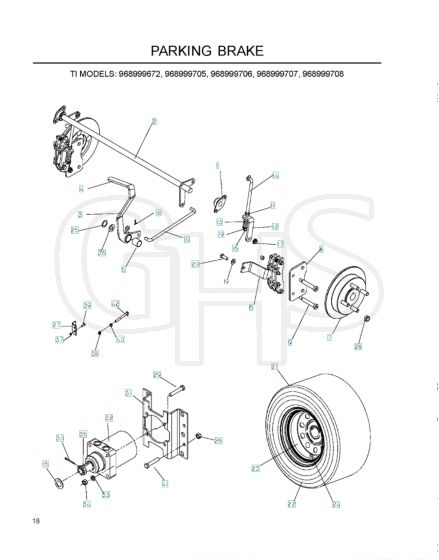 Husqvarna Iz5223 - Parking Brake