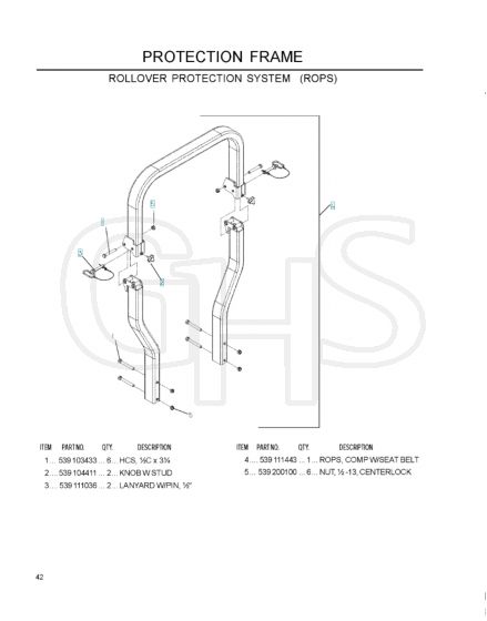 Husqvarna Iz5223 - Protection Frame