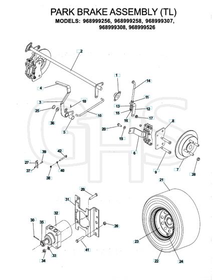 Husqvarna Iz5225 - Parking Brake