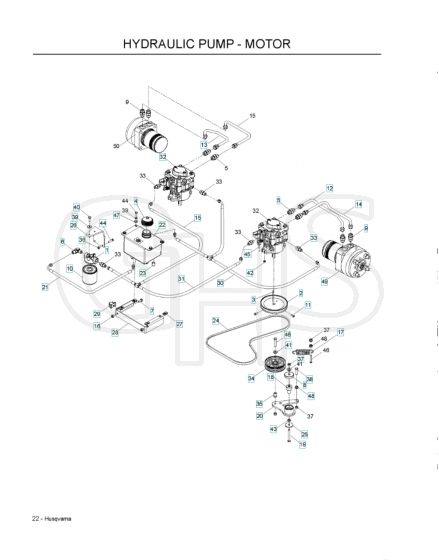 Husqvarna Izc5223 - Hydraulic Pump