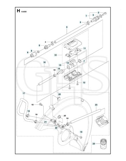 Husqvarna K4000 - Hose