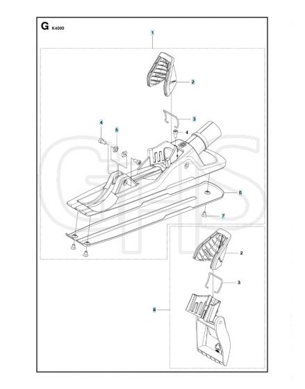 Husqvarna K4000 - Vac Unit