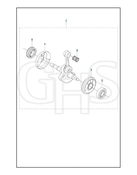 Husqvarna K970 - Crankshaft