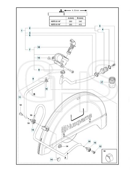 Husqvarna K970 - Valves