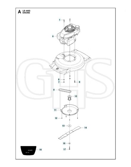 Husqvarna LB448S - Engine