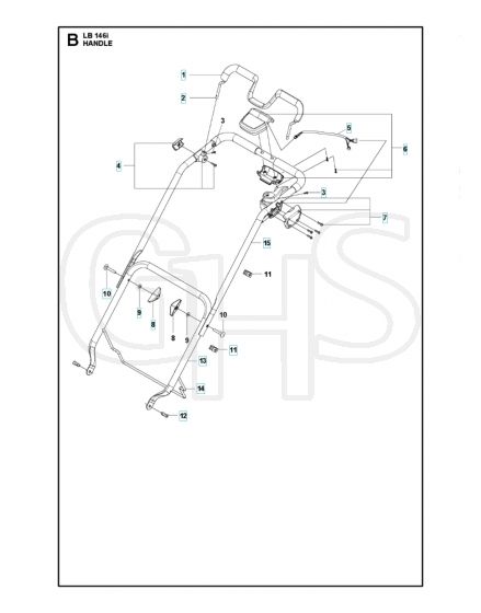 Husqvarna LB 146I - Handle