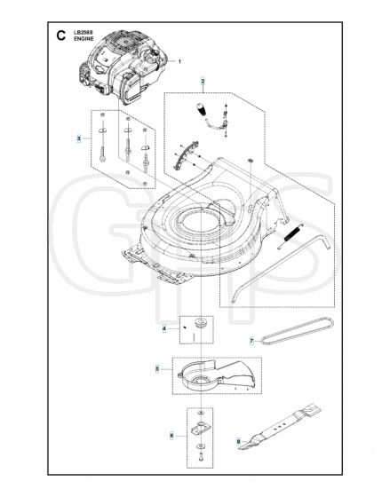 Husqvarna LB 256S - Engine