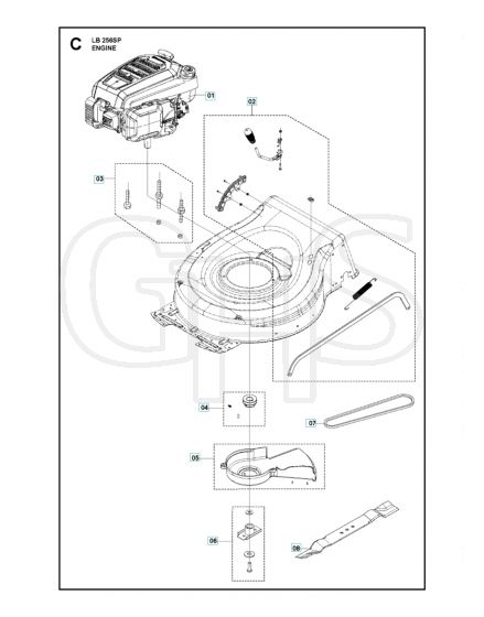 Husqvarna LB 256SP - Engine