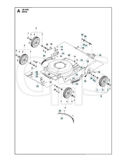 Husqvarna LB448I - Mower Deck & Cutting Deck