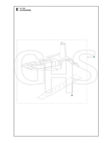 Husqvarna LC137I - Accessories