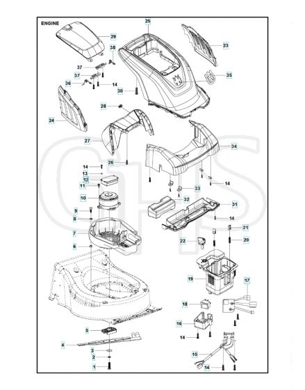 Husqvarna LC 141I - Engine