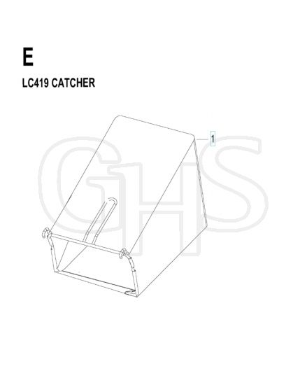 Husqvarna LC 419 - Catcher