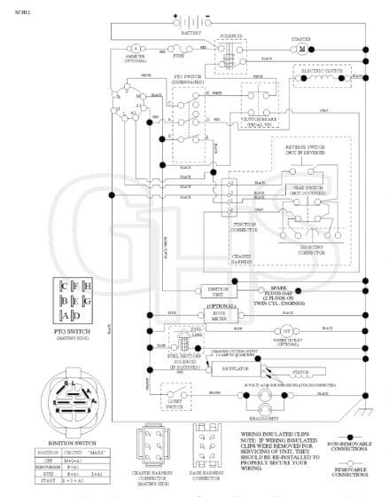 Husqvarna Lgt48Dxl - Schematic