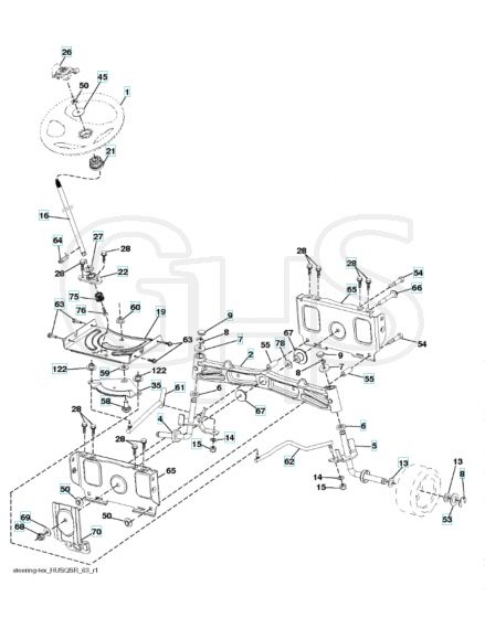 Husqvarna Lgt48Dxl - Steering