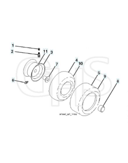 Husqvarna Lgt48Dxl - Wheels & Tyres