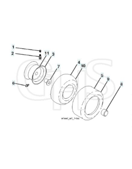 Husqvarna Lgth22V48 - Wheels & Tyres