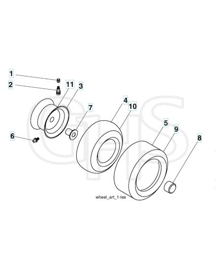 Husqvarna Lgth2454 - Wheels & Tyres