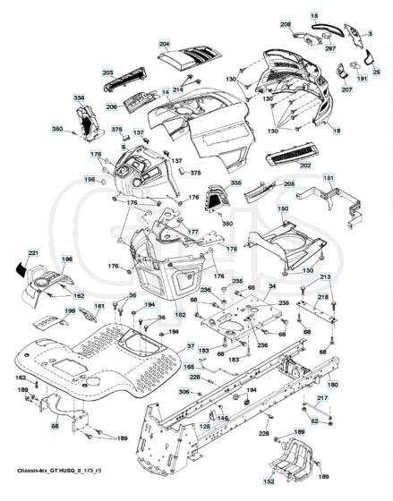 Husqvarna Lgth24V54 - Chassis & Enclosures