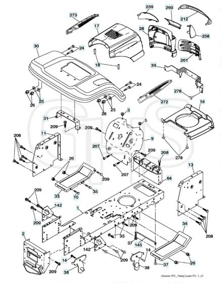 Husqvarna Lt131 - Chassis & Enclosures