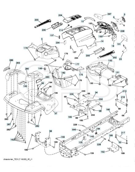 Husqvarna Lt152 - Chassis & Enclosures