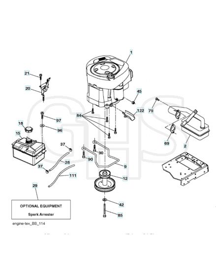 Husqvarna Lt17538 - Engine