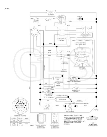 Husqvarna Lt 151 - Schematic