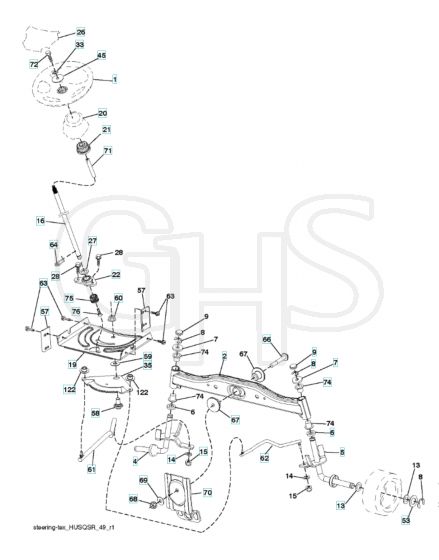 Husqvarna Lt 154 - Steering