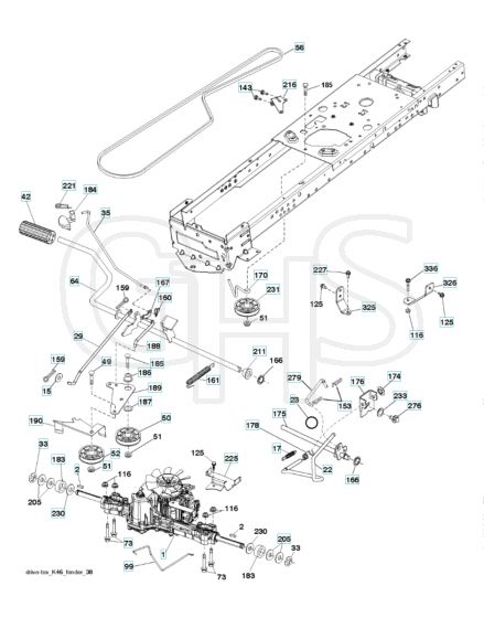 Husqvarna Lth152 - Drive