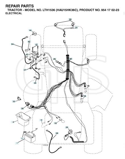 Husqvarna Lth1536 - Electrical