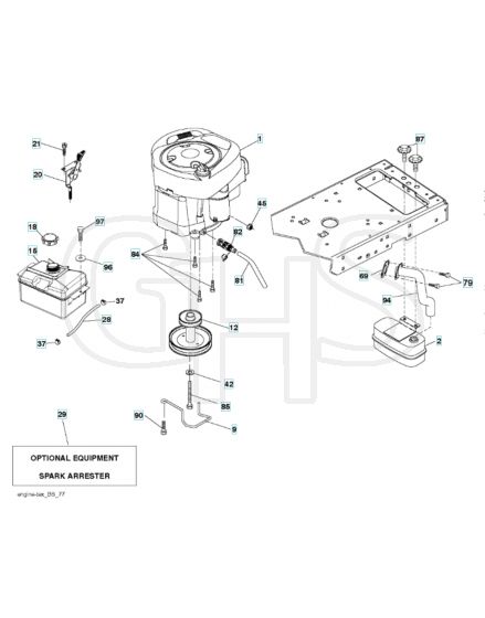 Husqvarna Lth2038R - Engine