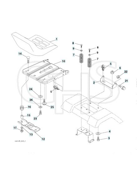 Husqvarna Lth 141 - Seat