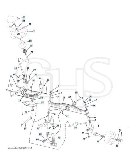 Husqvarna Lth 151 - Steering