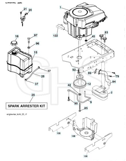 Husqvarna Lth 171 - Engine