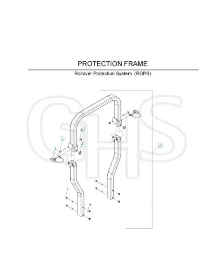 Husqvarna Lz5227 - Protection Frame