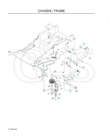 Husqvarna Lzf5227 - Chassis Lower