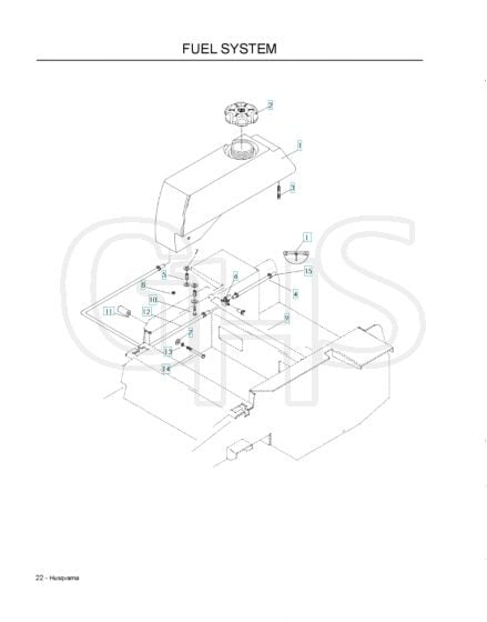 Husqvarna Lzf5227 - Fuel System